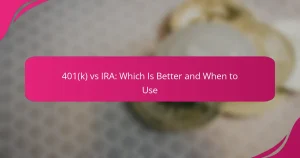 401(k) vs IRA: Cuál es Mejor y Cuándo Usar